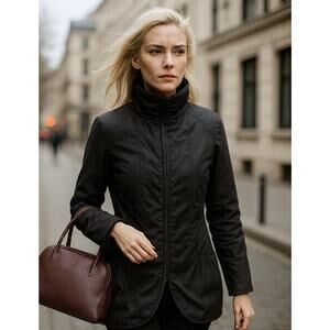 Skunkfunk SKFK Gerinda Technical Jacket - M Black, Sustainable, Fleece Lined